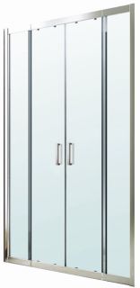 Душевая дверь Berges Porta 120-140см хром 063101